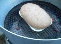 Baking bread on the BBQ
